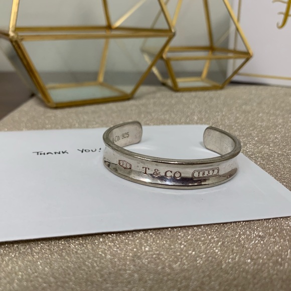 Tiffany & Co. Jewelry - Price Drop! Vintage Tiffany & Co rare cuff bracelet. 925 silver. Adorable gift.